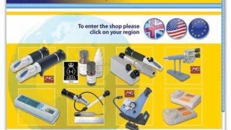 New Web Shop Offers CRM`s for Refractometers