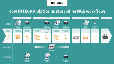 Streamlining NGS workflows with liquid handling solutions