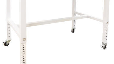 Heavy-duty workstation benches for lab enclosures