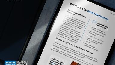 Free whitepaper overview: Fan specifications in fume extraction systems