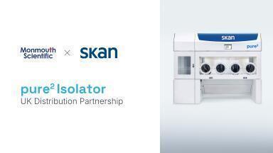 Monmouth Scientific announces exclusive partnership with SKAN to offer the pure2 Isolator in the UK
