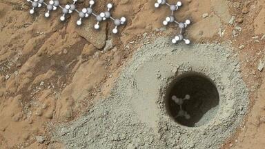 Carbon chain molecules of unprecedented length have been found on Mars: Paper