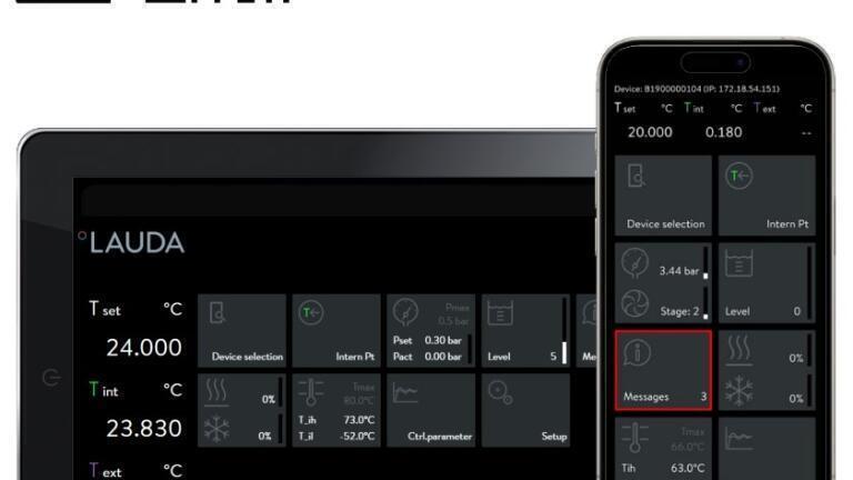 Mobile app simplifies lab temperature control