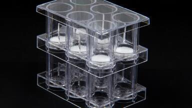 Clara™ 6 Well Filter Plate Set: Scale up in life science research and biologics development with Porvair Sciences’ customisable high volume 6 well filter and receiver set