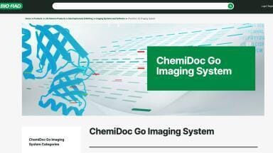 Bio-Rad Laboratories – ChemiDoc Go