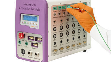 New module streamlines flow chemistry automation and data logging