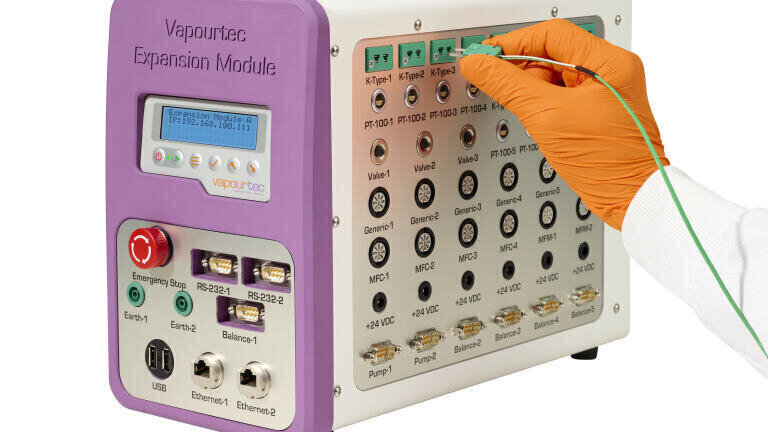 New module streamlines flow chemistry automation and data logging