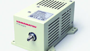 High-speed, compact FT-NIR spectrometer with Ethernet connectivity