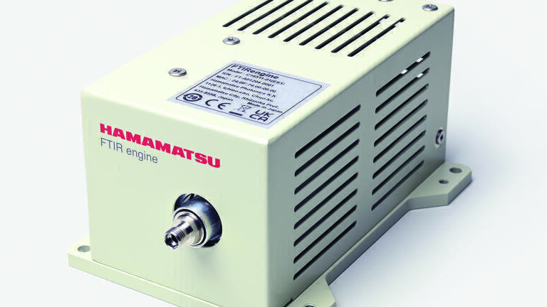 High-speed, compact FT-NIR spectrometer with Ethernet connectivity