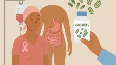 Supplementation by probiotics may help reduce side effects of chemotherapy in breast cancer