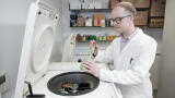 Engineered microbes to turn waste into high-value materials