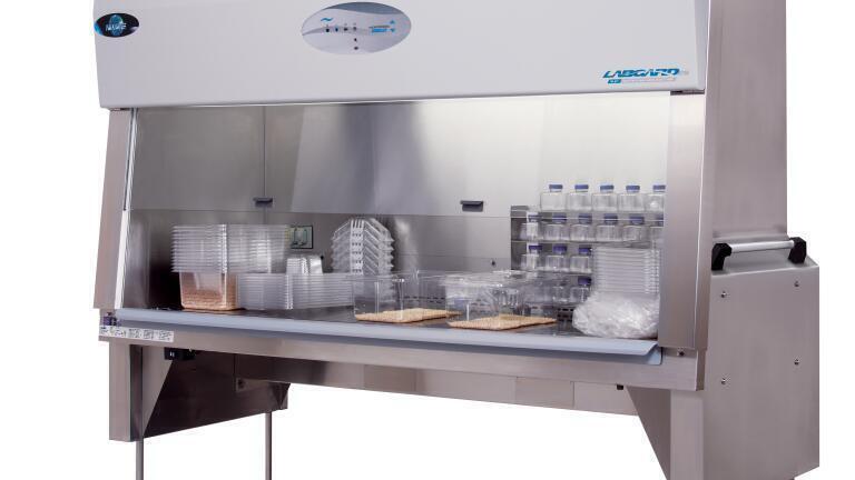 NU-677E Class II Type A2 animal handling biosafety cabinet