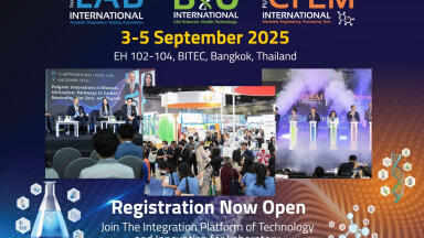 Pre-registration now open for Thailand LAB INTERNATIONAL 2025