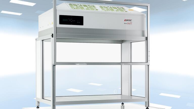Cleanroom air for compact spaces