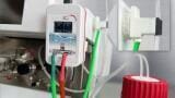 Gas bubble safeguard for HPLC systems