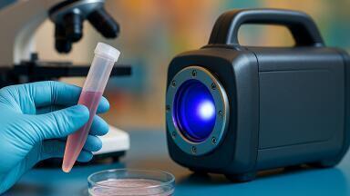 Portable surface-enhanced Raman spectroscopy can rapidly detect microbes in fluid