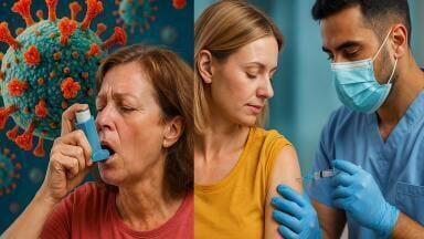 COVID-19 infection linked to higher risk of asthma while vaccine cuts risk of respiratory disease