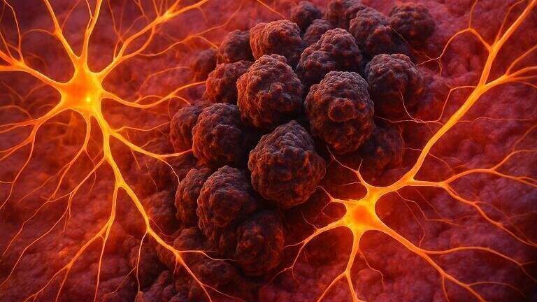 Lung cancer cells in the brain form synapses with neurons to drive tumour growth