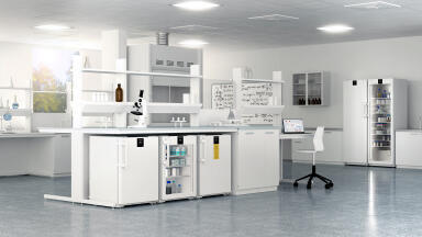 New under-bench fridges and freezers designed for labs and healthcare