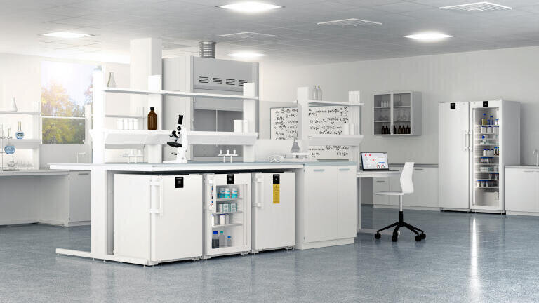 New under-bench fridges and freezers designed for labs and healthcare
