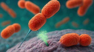 Yersinia switches between virulent and reproductive states to evade immune system's attacks