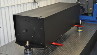 Pre-aligned collimators and expanders for large optic systems   