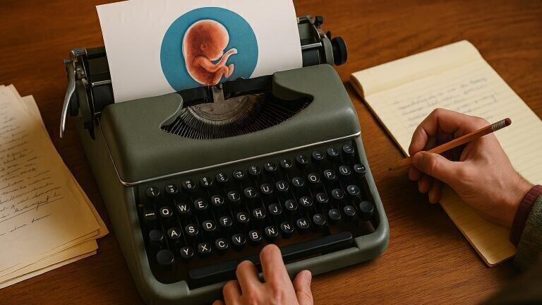Ghost-writing may have shaped the narrative history of IVF telling the story of the world’s first test-tube baby