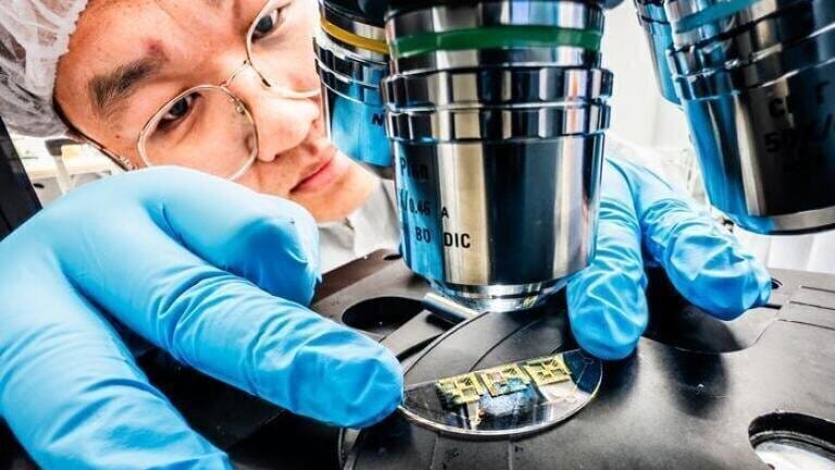 Junpeng Ji, researcher at the Laboratory of Organic Electronics at Linköping University. Credit: Thor Balkhed