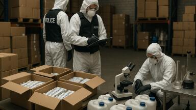MHRA officers and police dismantle major illicit weight-loss injection facility in Northampton