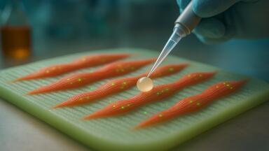 ‘Slow-twitch’ muscle fibres grown in lab through development of biomimetic gel 