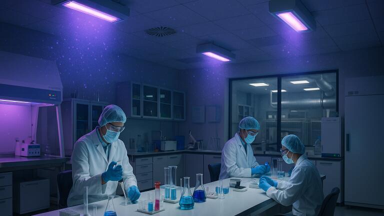 Far-UVC light offers novel way to cut exposure to allergens in high-risk labs