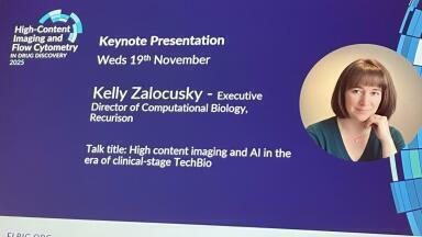 ELRIG 2025: Recursion's high content imaging and AI platform promises to reboot efficiency in drug discovery