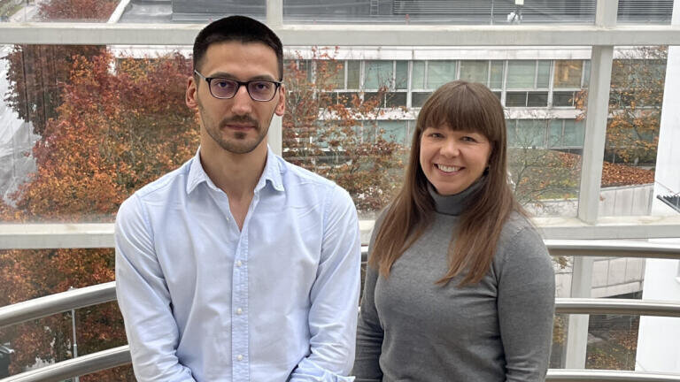 L-R: António Sousa and Sini Junttila. Credit: University of Turku