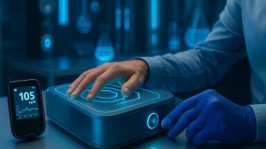 Raman spectroscopy enables noninvasive blood glucose monitoring in compact MIT device