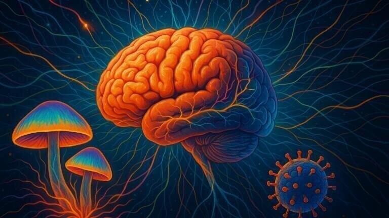 Psilocybin and rabies virus tracing reveal how psychedelics rewire depressive brain
