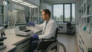 Chemistry labs that exclude disabled scientists risk skills gap warns RSC