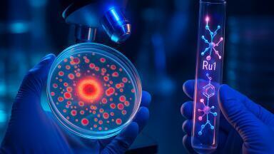 Light-activated ruthenium sensitises drug-resistant E. coli to antibiotics