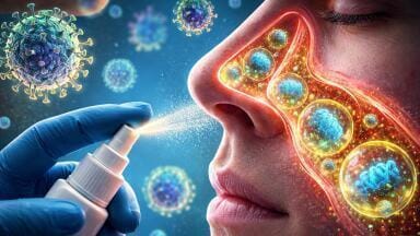AI-designed nasal antiviral platform targets broad protection against COVID-19, flu, other common respiratory viruses