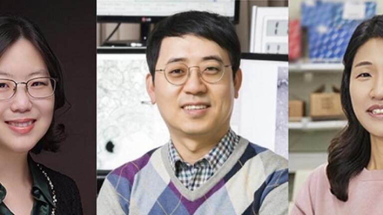[From left] Professor Hyun Jung Chung, Professor Ho Min Kim and Professor Ji Eun Oh. Credit: KAIST