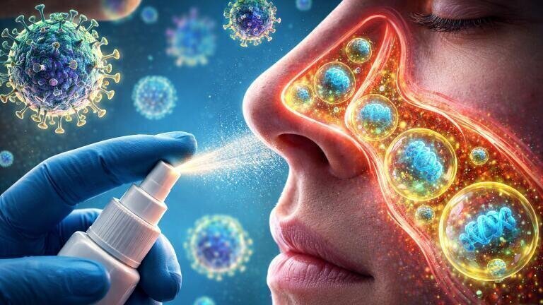 AI-designed nasal antiviral platform targets broad protection against COVID-19, flu, other common respiratory viruses