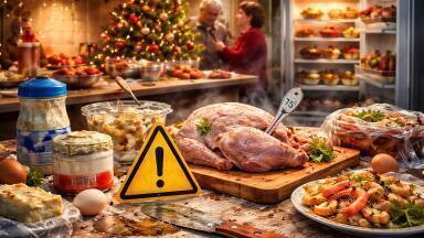 Festive food safety risks rise as Food Standards Agency warns of Christmas kitchen mistakes