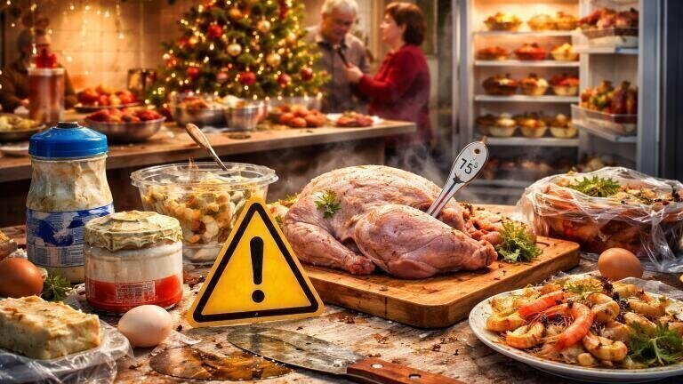 Festive food safety risks rise as Food Standards Agency warns of Christmas kitchen mistakes