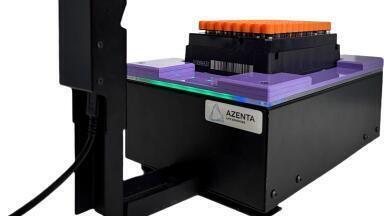 Networked 2D-coded tube readers streamline cryogenic workflows