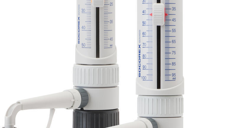 Bottle-top dispensers for precision liquid dispensing
