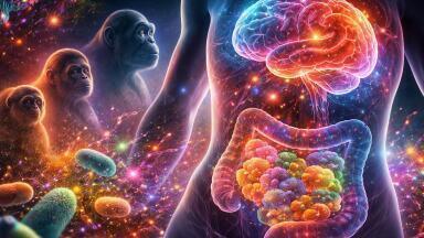 Gut microbiome has been shown to shape brain function across primate species
