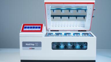 An alternative to rotary evaporators for solvent evaporation