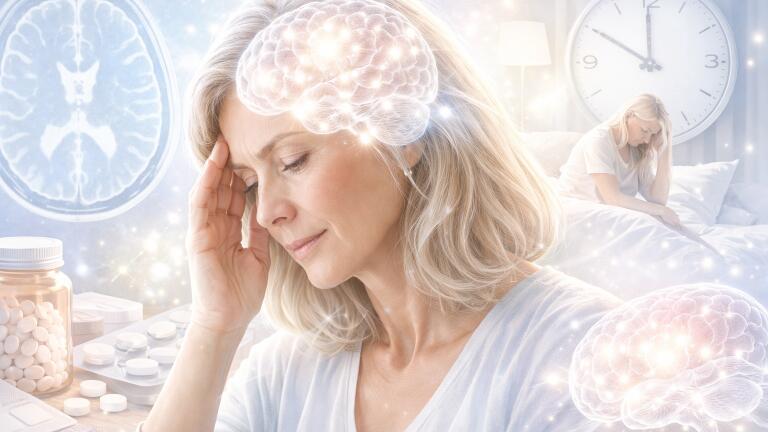Menopause linked to loss of brain volume, poorer mental health and disturbed sleep