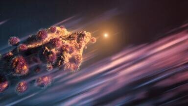 Microbial ‘cities’ reveal secrets of health in space