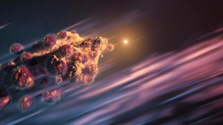 Microbial ‘cities’ reveal secrets of health in space