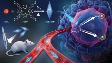 Novel nanomaterial enables dual oxidative attack to eliminate cancer cells with high precision
